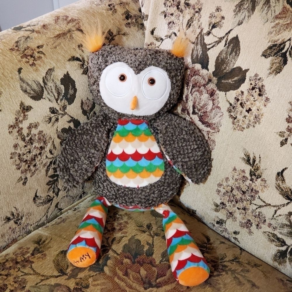 Scentsy Buddy Olympia Owl Plush Sachet Pouch Limited Ed No Scent Pack